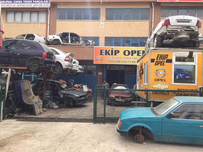 Ankara Ekip Opel Çıkma Yedek Parça